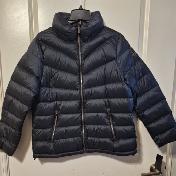 Michael Kors Kids Puffer Jacket - Dark Blue
